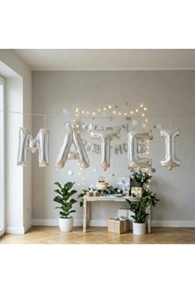 Flippy Baloane Folie Metalizate, Flippy, Set MATEI, Heliu sau Aer, Pai inclus...