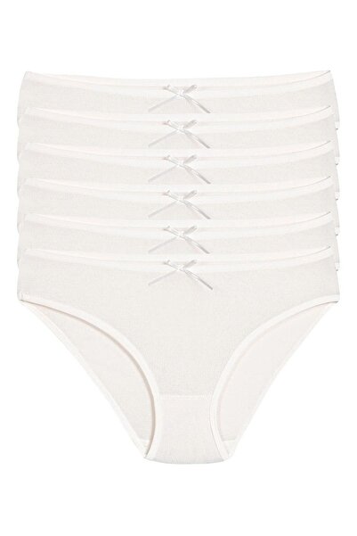 YILDIZ Bamboo Bikini Women's Panties Ecru 6-Pack