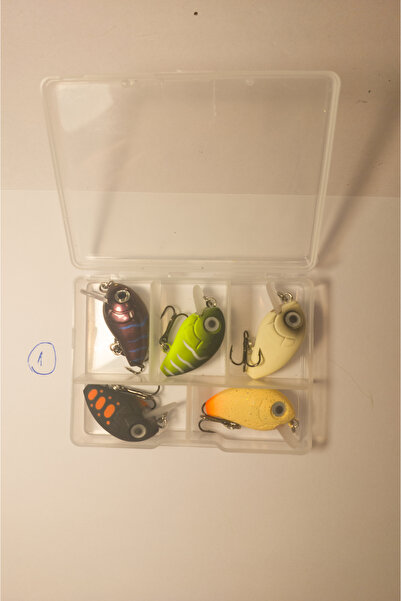 Enora Grup 5'li set 3cm 2gr Minnow, Sahte Yem, Lures,rapala,suni Yem,spin, Ma...