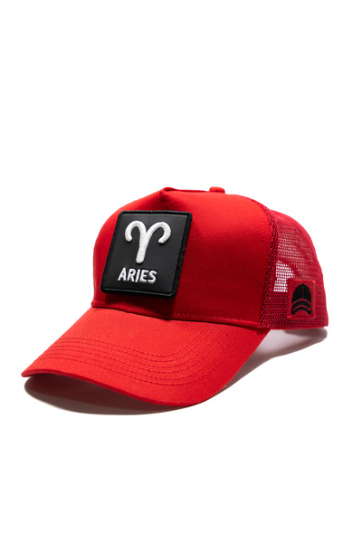 all hats قبعة شبكية مزينة برقعة برج الحمل |   قبعة رياضية مناسبة للاستخدام ال...