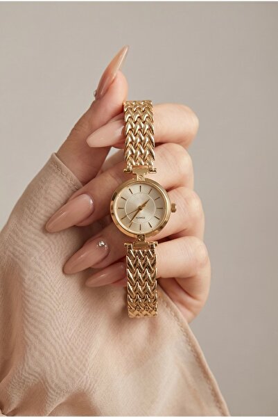 KLISHE Butik Nova Women's Steel Watch Gold Color Vintage Old Money Luxury Ele...
