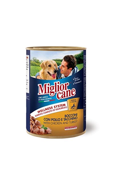 MORANDO Miglior Cane Κονσέρβα για Σκύλους με Κοτόπουλο & Γαλοπούλα 405gr