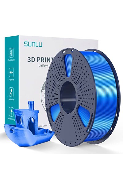 Sunlu Μεταξωτό PLA+ Μπλε 1.75 χιλ. 1 κιλό