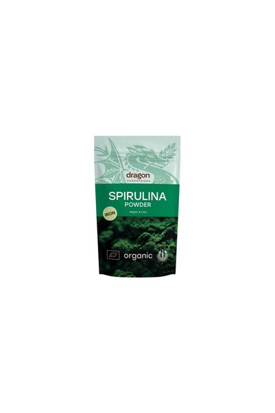 Dragon Superfoods Pudră de Spirulina organică 200g DS