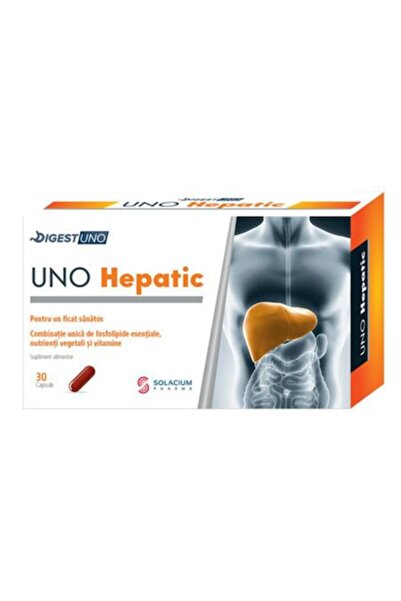 Solacium Pharma Uno Hepatic, Solacium, 30 capsule