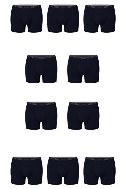 marufshop 10 Pieces Multi-Pack Men's Large Size Redzone Lycra Bamboo Boxer Na...