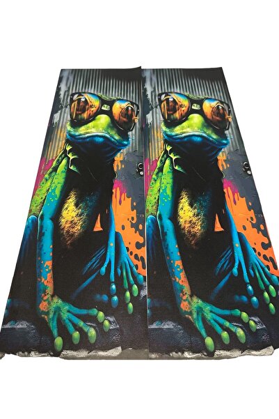 Depo Garaj Vehicle pole coating foil frog model 54 x 20 (double will be sent ...