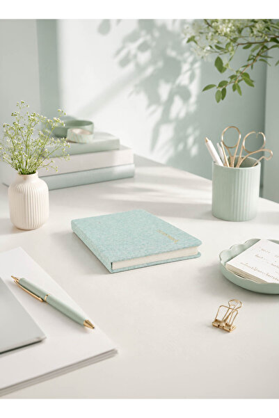 Midi Simple Fabric Cover Notebook