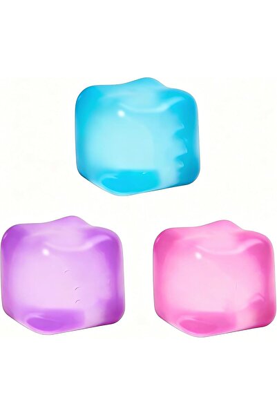 Generic Nice Stress Cube 3Pack, Squishy Fidget Toy Cubes,Slow Rising Squeeze ...