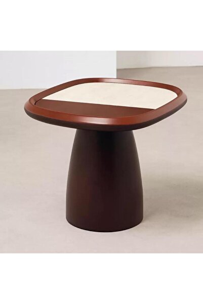 Miro Sanya Wooden Top Side Table -