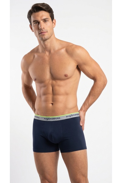 Aria Comfort Set 4 Boxeri Bărbați din Bumbac și Elastan – Confort Zilnic, Fab...