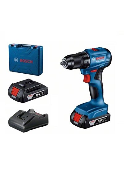 Bosch Professional GSR 185 LI Akülü Delme Vidalama Mak. 2 x 2.0 Ah; Case