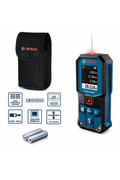 Bosch GLM 40-31 40 Metre Profesyonel Lazer Metre 0601075000