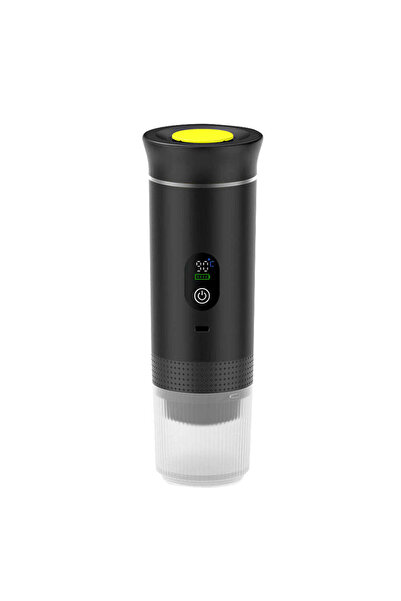 Vivendo Espressor Portabil 3 in 1 Capsule si Cafea Macinata, USB Reincarcabil...