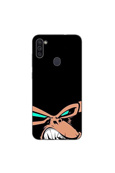OEM Калъф, съвместим със Samsung Galaxy A11, силиконов гел TPU, с десен на яд...