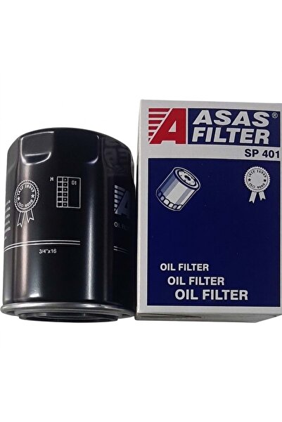 ASAŞ FİLTRE Massey Ferguson 165, 285, 398 Motor Yağ Filtresi SP401