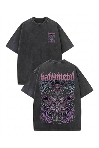 Touz Moda Baby Metal majica sa printom, periva, vintage, unisex, velika veličina