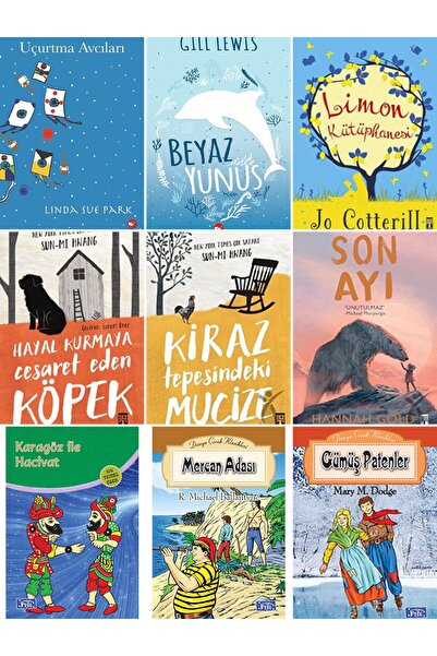 Beyaz Balina Yayınları ORTAOKUL OKUMA SETİ Uçurtma Avcıları,Beyaz Yunus,Limon...