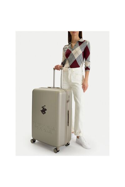 Beverly Hills Polo Club Valiză mare unisex bej