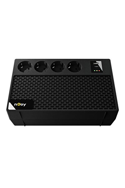 nJoy Renton 650 Plus UPS 650VA/360W, 4 prize Schuko, USB-C 33W, AVR