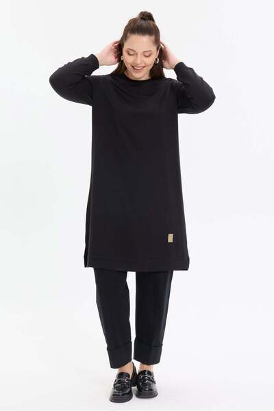 KADO OUTLET Basic Comfortable Fit Long Women's Tunic