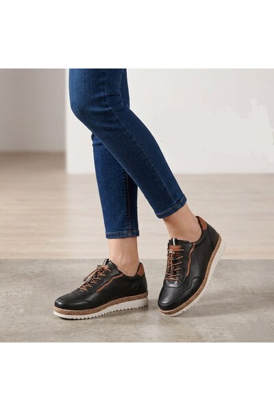 Voyager Z130 Women's Comfortable Lightweight Women's Daily Genuine Leather Sh...