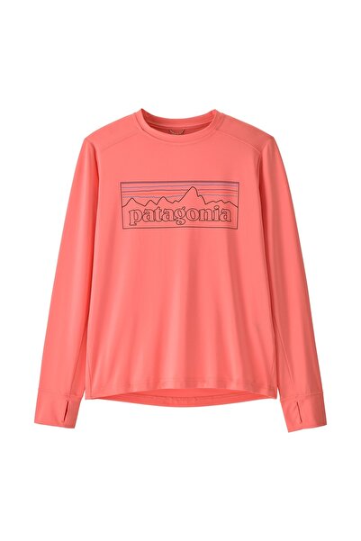 Patagonia Bluză de fete pentru copii, cu mânecă lungă, Capilene ®   Silkweigh...
