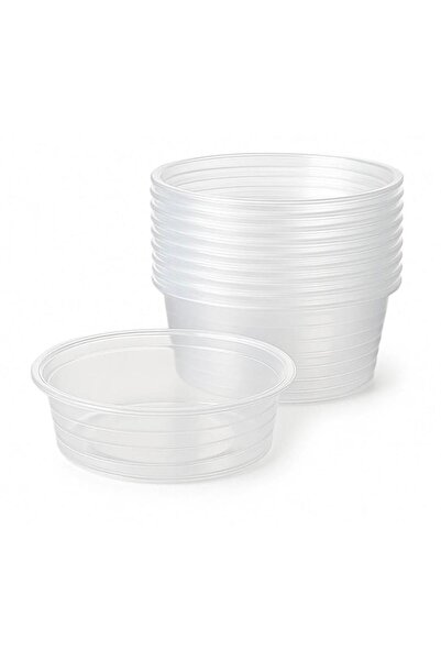 ÇELİKER 150 Cc Soup Bowl 100 Pieces Without Lid Pudding Rice Pudding Bowl