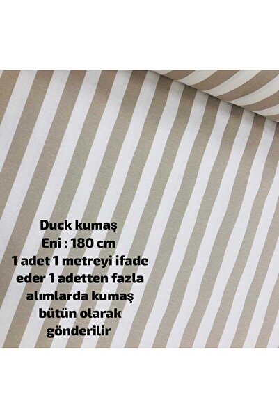Premier Duck Kumaş Su ve Leke itici özelliği vardır ( Bej rengi 100 x 180 )