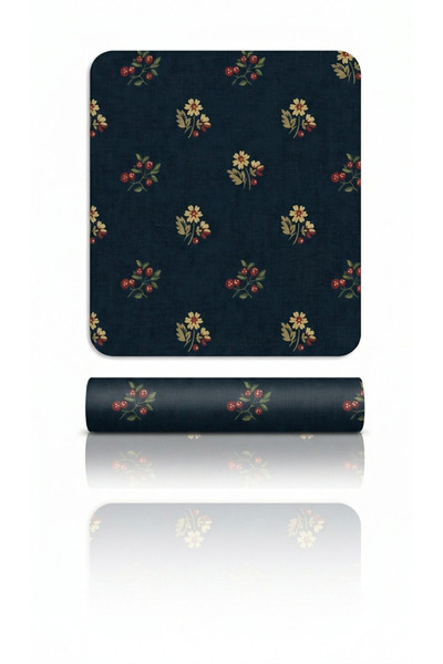 Etnik Dekor Minimal Nilüfer, Floral Patterned Procontrol 30×40 Gaming Mousepa...
