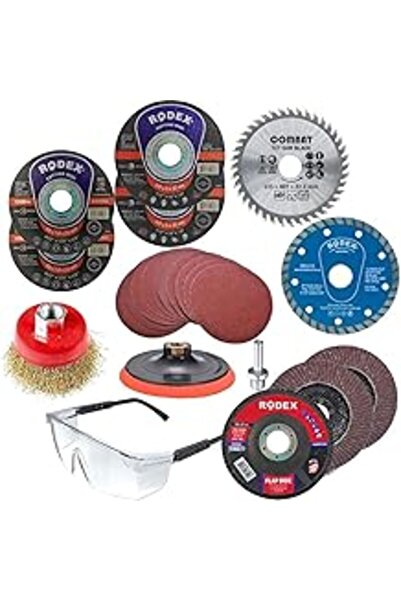 Spiral End Grinder Drill Set 115 Mm (30 Pieces)