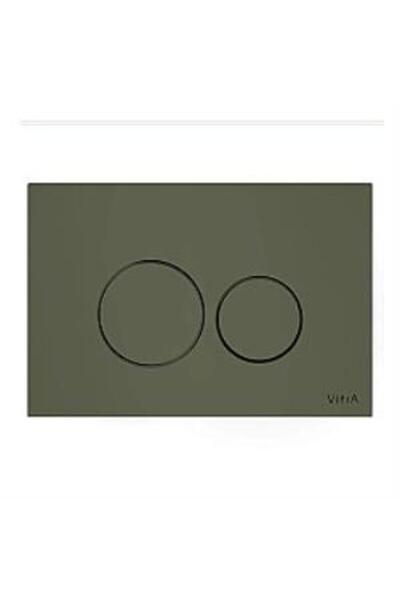VitrA Origin 740-1605 Kumanda Paneli, Yosun Yeşili-Cam