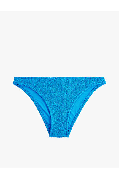 Koton Dokulu Kobalt Mavi Bikini Altı