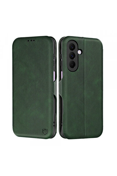 Techsuit Husă pentru Samsung Galaxy A27 5G, Techsuit, Safe Wallet Plus, Verde