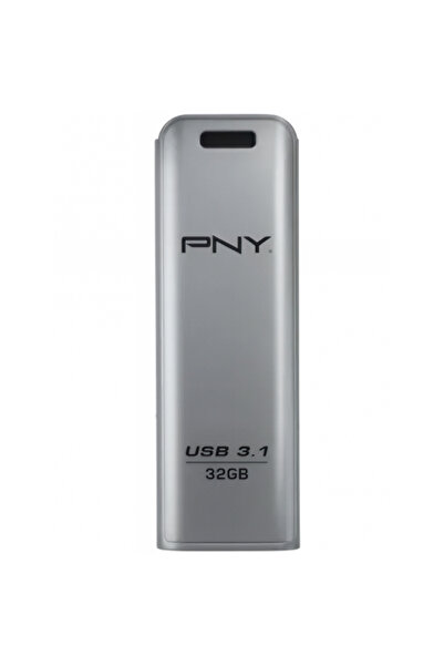 PNY Memorie Externa USB-A 3.1 Elite Steel, 32Gb FD32GESTEEL31G-EF