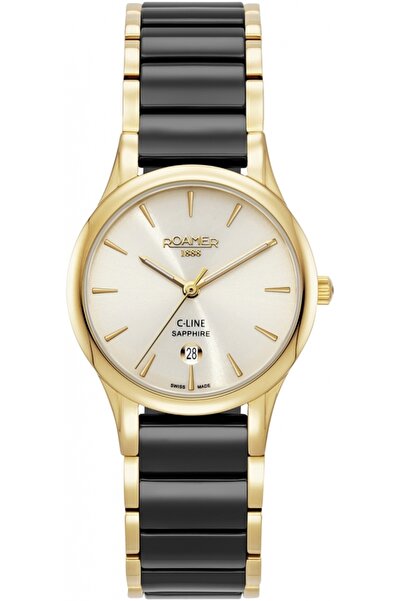 Roamer ceas de damă 658844 48 35 61 — auriu, clasic, stil bijuterie