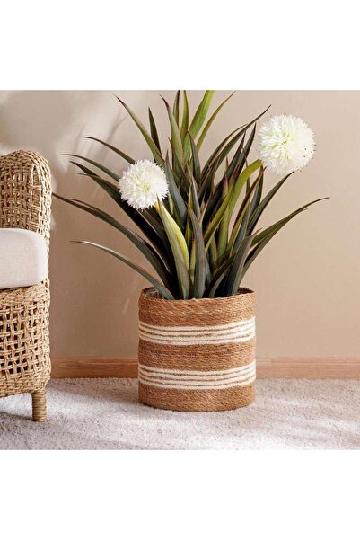 PAN HOME Reina Sea Grass Planter D29xh28cm - Natural