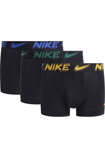 Nike Men's Brand Logo Elastic Band Boxer Briefs Suitable for Daily Use Blue-G...