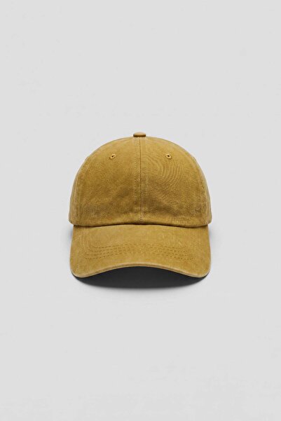 ablukaonline Unisex Basic Washable Baseball Cap Yellow