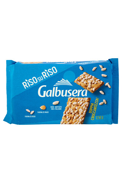 Galbusera RISOSURISO CRACKER CU FULGI DE OREZ 380 GR