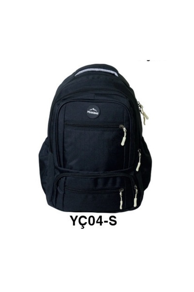 Masis PEAKBAG Geantă școlară Neagră