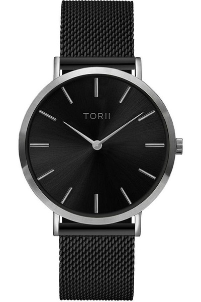 Torii Ceas unisex S38BM.BS — Negru, Stil clasic