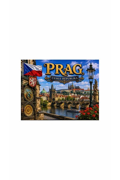 Gokco Buzdolabı Magnet Prag