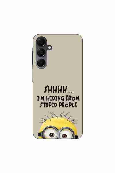 OEM Husa compatibila cu Samsung Galaxy A16 Silicon Gel Tpu Model Mesaj Minion...