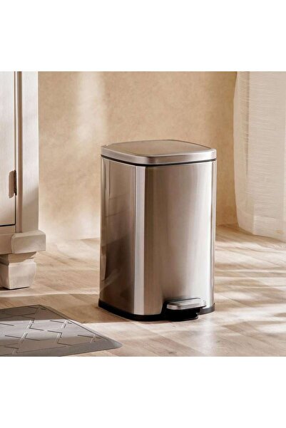 PAN HOME Eko Stella Soft close Pedal Bin 24.5x30.9x39.8 cm 12L - Silver