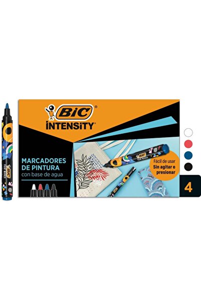 Bic Set 4 markere cu vopsea, Bic, Intensity