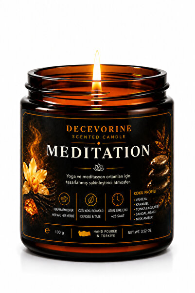 Decevorine MEDITATION | Meditasyon Atmosferi Kokulu Mum – Yoga, Dinlenme ve İ...