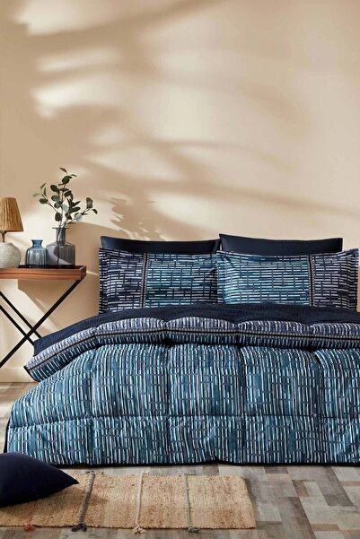 Özdilek Ranforce Single Sleeping Set-Modra Blue