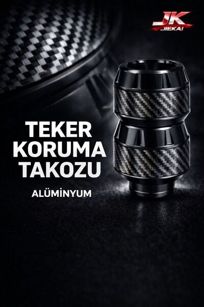 JK Honda Forza 250 Çantalı KB-37 RENKLİ ÖN TEKER TAKOZU *SİYAH* ÜNİVERSAL