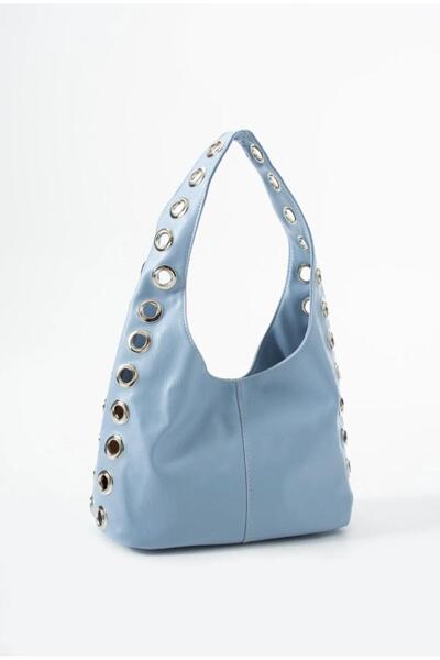 Miesse Women's Staple Model Hand and Shoulder Bag Baby Blue